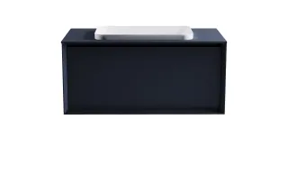 Тумба с раковиной Astra-Form Фрейм 4631177715402 100 см серый матовый