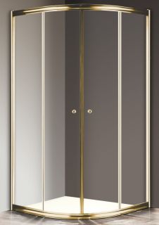 Душевой уголок Cezares GIUBILEO-R-2-80-SCORREVOLE-C-Br