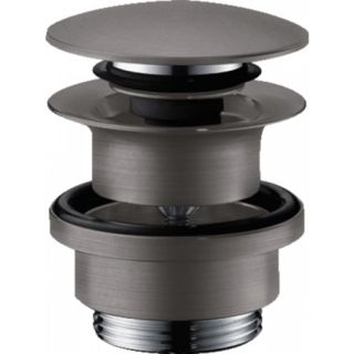 Донный клапан для раковины Hansgrohe 50100340 шлифованный черный хром