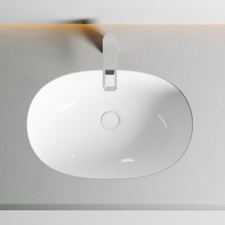 Встраиваемая раковина Ceramica Nova Element CN6044 58см белый