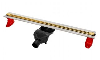 Душевой лоток Berges Super Slim 092154 80см золото