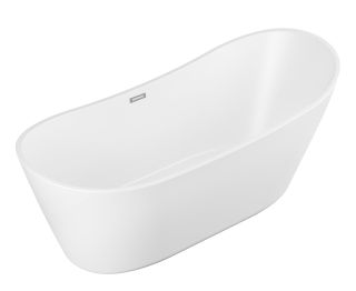 Акриловая ванна Grossman Galaxy GR-2102M 170x75см белый матовый