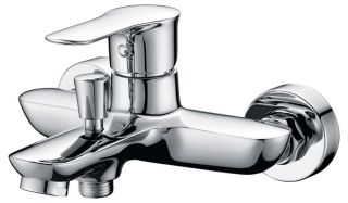 Смеситель для ванны и душа, хром Reno BelBagno REN-VASM-CRM