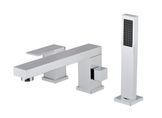 Смеситель на борт ванны Groсenberg GB6008 Хром