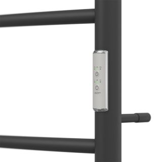 Полотенцесушитель электрический Point Афина PN04846PB 40x60 см черный