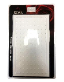 Верхний душ Rose RH42F белый/хром