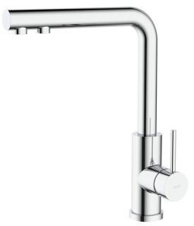 Смеситель для кухни IDDIS Rule RULSBLFi05 с фильтром хром