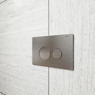 Клавиша смыва Point Виктория PN44061SB сталь брашированная