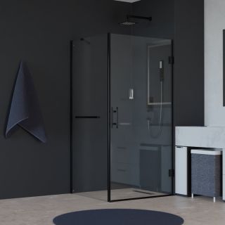 Душевой уголок RGW HO-045-1B (HO-011B + Z-060-2B + O-204B) 3506045160-014 60x100см чёрный