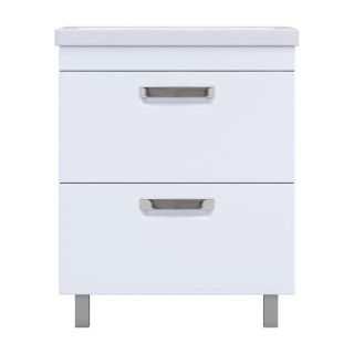 Тумба под раковину напольная Vigo Plaza 024 60 см белый