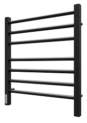 Полотенцесушитель электрический Point Веста PN70756B 50x60см П7 чёрный