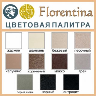 Кухонная мойка Florentina Ривьера 860 чёрный