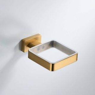 Ёршик для унитаза Shevanik SG5600G золотой сатин