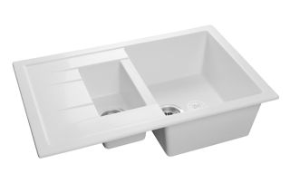 Мойка кухонная GranFest Иней Quadro Q-775 KL иней