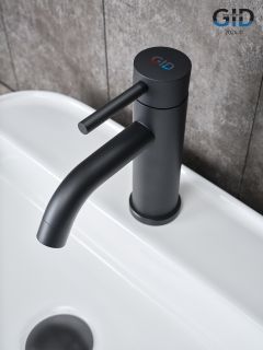 Смеситель для раковины Gid Inga SS096-BM-K SS096BMK черный матовый