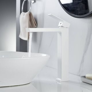 Смеситель для раковины Rose R1811C-1 белый