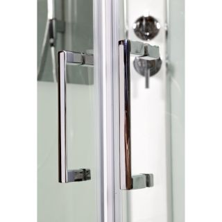 Душевая кабина Deto А102 L LED 120х80х220 см