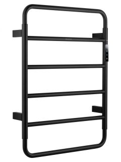 Полотенцесушитель электрический Wonzon & Woghand Wismar WW-AL201-MB 47x64 см чёрный матовый