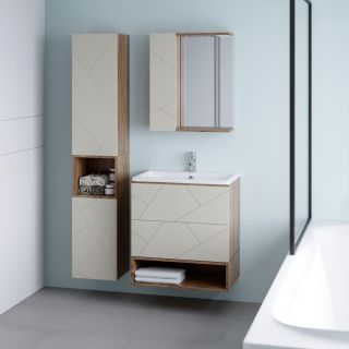 Ниша для тумбы Бриклаер Кристалл 4627125416866 70 см дуб крафт табачный