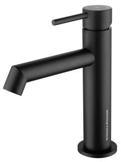 Смеситель для раковины Wonzon & Woghand WW-H1063-MB чёрный матовый