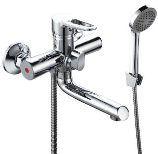 Смеситель для ванны с душем РМС SL141-009E хром