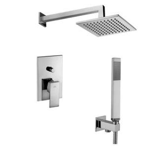 Душевой комплект Paffoni Elle KITEL015CR/M С ВНУТРЕННЕЙ ЧАСТЬЮ, верхний душ 20 см, хром