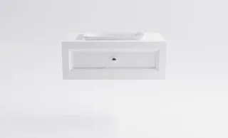 Тумба с раковиной Astra-Form Классик 4631177715594 90 см белый матовый