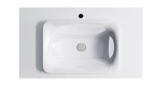 Тумба с раковиной Astra-Form Классик 4631177714115 90 см голубой матовый