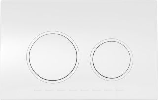 Клавиша смыва Aquanet AQ-PRO-02W 346768 белый