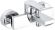Смеситель для ванны и душа Kludi Zenta SL хром 486700565