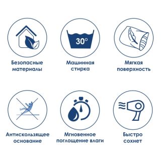 Wasserkraft Rossel BM-5705 Коврик для ванной комнаты