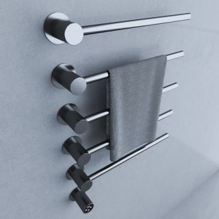 Полотенцесушитель электрический встраиваемый Wonzon & Woghand Hamburg WW-AL315-GM 46x72 см с внутренней частью тёмный графит