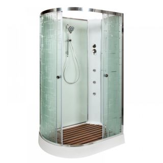 Душевая кабина Deto ЕМ1512 R  N с гидромассажем (гм.) 120х80х208 см