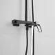 Душевая стойка Shevanik S6836H чёрный
