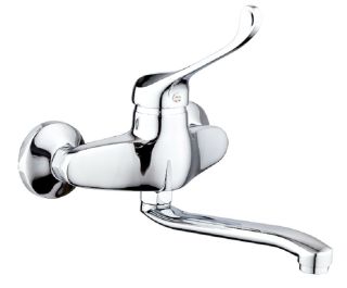Настенный смеситель для кухни РМС SL42-005 хром