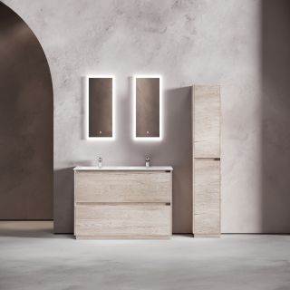 Тумба напольная под раковину Sancos Libra Floor LB120F-2EG 120 см дуб галифакс натуральный