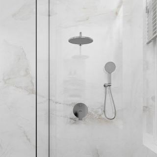 Встраиваемая душевая система LICATA, Хром глянец