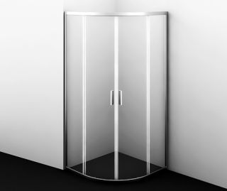 Душевой уголок Wasserkraft Lippe 45S00 80x80 см