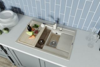 Кухонная мойка Florentina Липси 780К антрацит