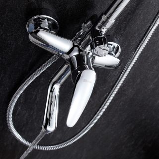 Душевая система Lemark Linara LM0462C для ванны и душа с регулируемой высотой штанги