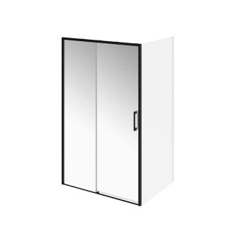 Душевая дверь Kerama Marazzi Lindo LN.120.SD.BLK.M 120 см с функцией soft close стекло прозрачное профиль чёрный матовый