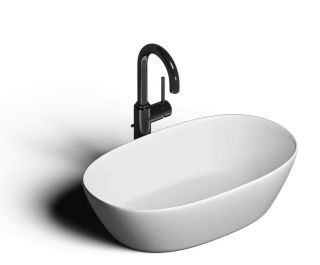 Раковина накладная by Deonria Luste 56см белый