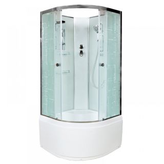 Душевая кабина Deto ЕМ4510 N (без крыши) 100х100х208 см