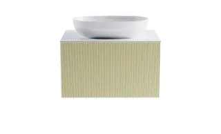 Тумба с раковиной Astra-Form М-40 4631177713514 70 см бежевый матовый