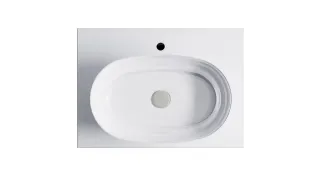 Тумба с раковиной Astra-Form М-40 4631177713491 70 см зелёный матовый