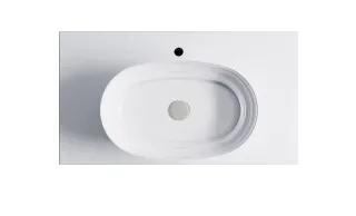 Тумба с раковиной Astra-Form М-40 4631177713644 90 см серый матовый