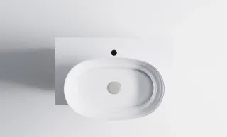 Тумба с раковиной Astra-Form М-40 Slim 4631177714528 80 см зелёный матовый