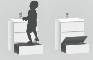 Am.pm M91FSX0602WG GEM S тумба под раковину 60см белый