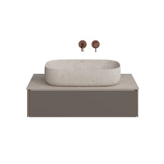 Тумба под раковину Kerama Marazzi Magica MA.90.1\EGR.M 90 см вечерний серый матовый