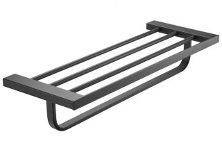 Полка для полотенец Milacio Ultra MCU.955.MB чёрный матовый